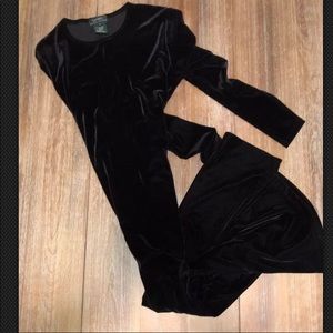Vintage Lauren By Ralph Lauren velvet Full Length